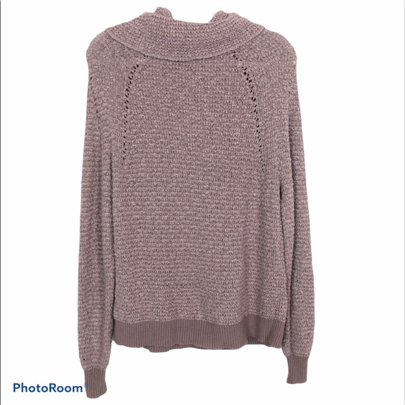 Free People By Your Side Sweater in Mauve - Picture 11 of 13